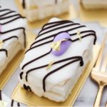 Almond genoise mini cakes